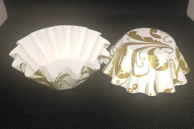  WAX LINERS GOLD AND WHITE