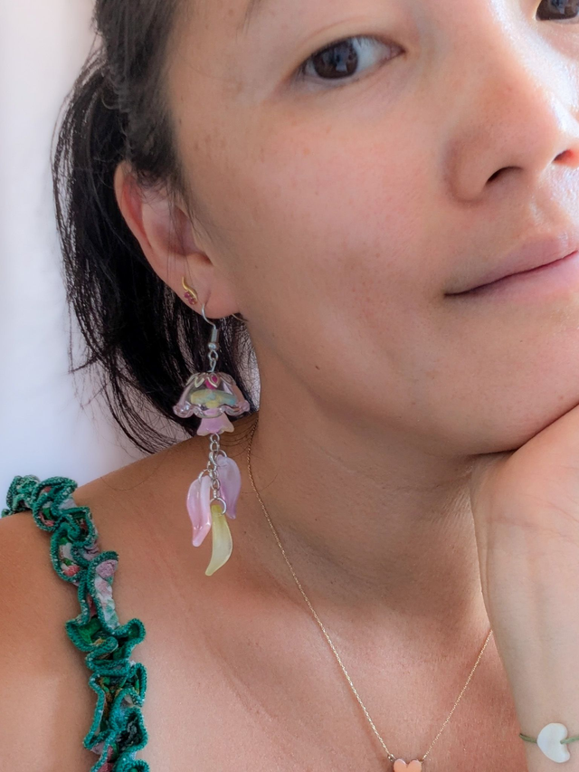 Boucle d’oreilles Méduse 