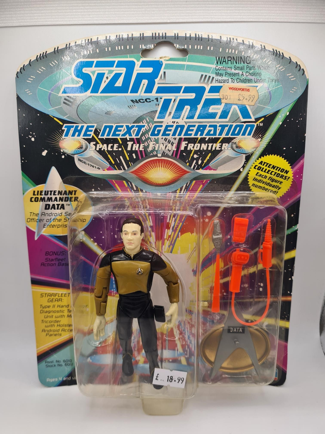 Star Trek Next Generation Data 1993