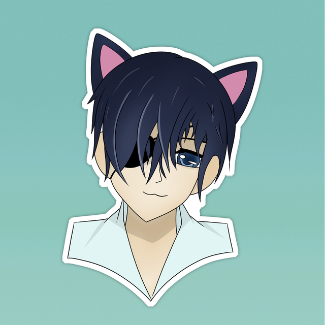 Black Butler Ciel Sticker