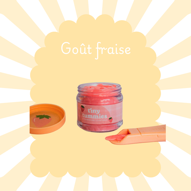 Pot magique Tiny tummies - Fraise
