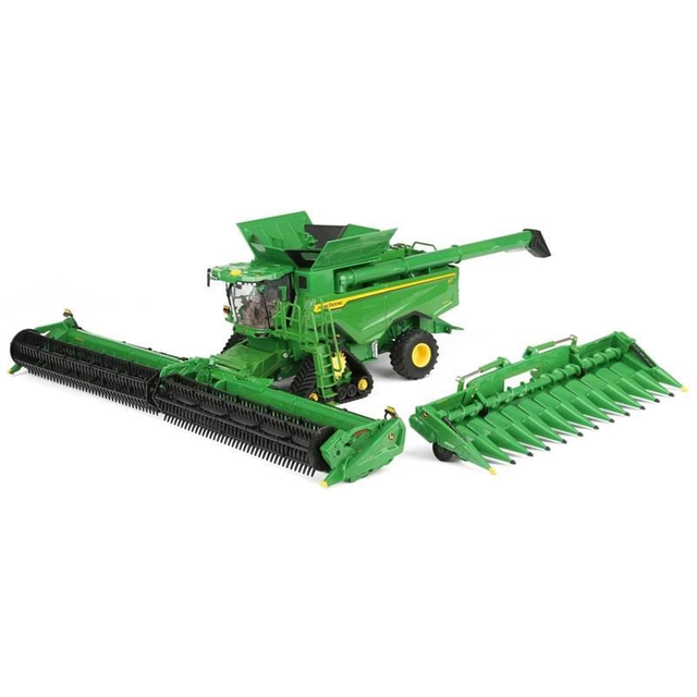 1/32

ERTL Prestige - MB chenillée John Deere S7 900 avec cueilleur à maïs et coupe cereales

