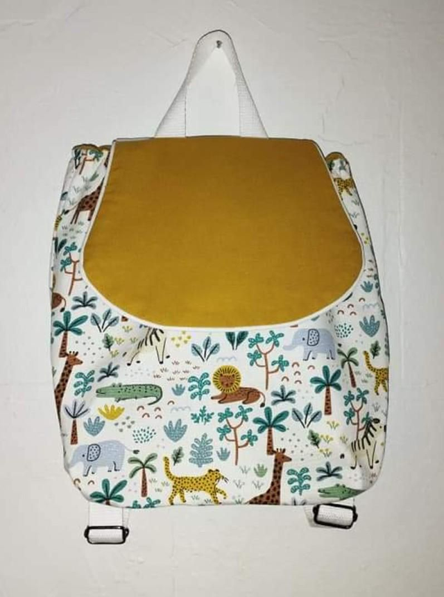 Sac à dos jungle/moutarde