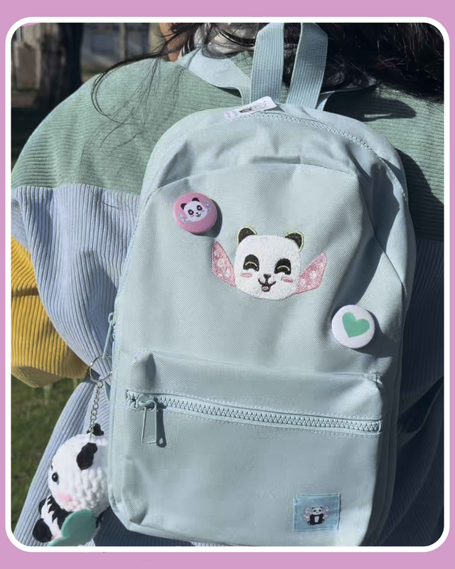 Sac à dos Minky avec broderie