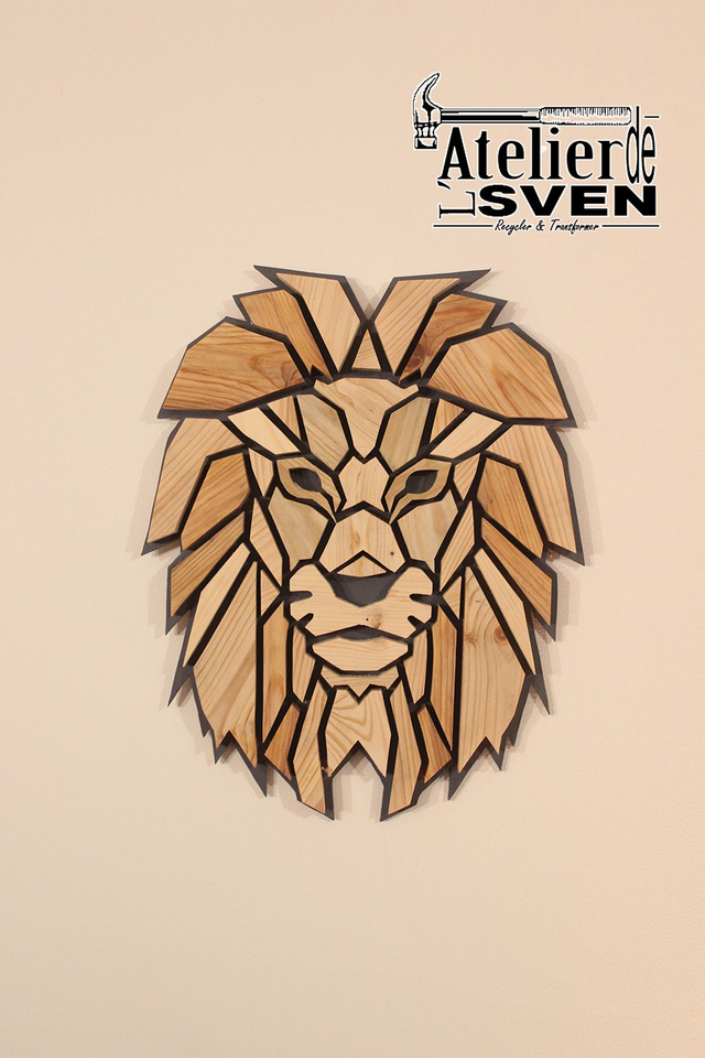 Lion Géométrique
