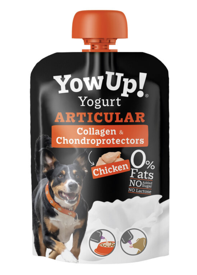 YowUp! Yogurt Chiens Prébiotiques Naturels 120g