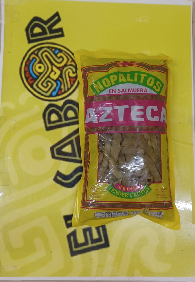 Nopales en tiras Kaktusblätter in Streifen Azteca 1 kg