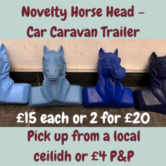 Tow Ball Cover: Novelty Horse Head – Car Caravan Trailer £15 each, 2 for £20. P&P available.