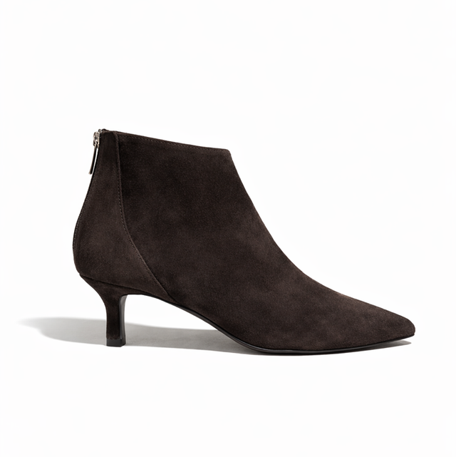 ANKLE boot - suede brown 