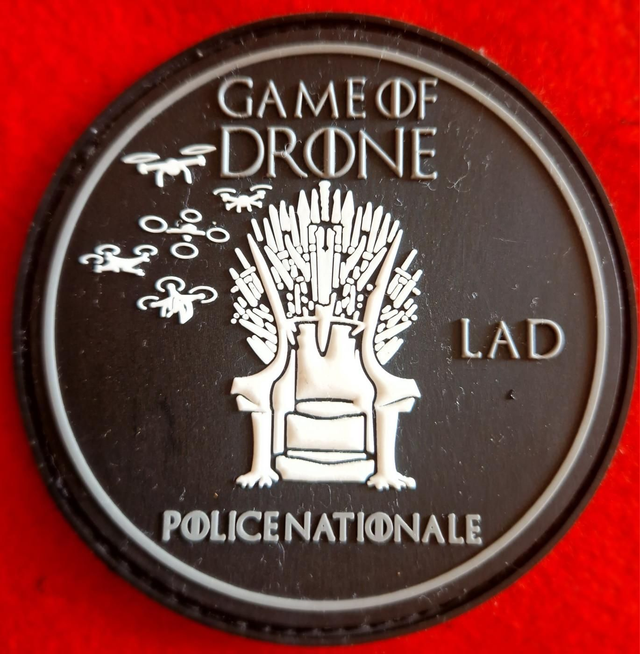 Patch pvc Police Nationale Game of Drone