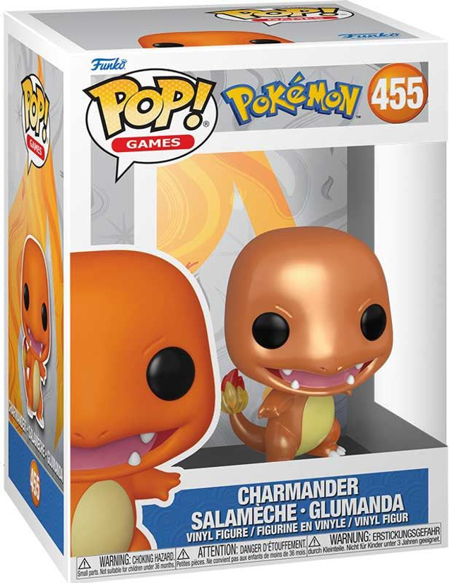 Pokemon: Charmander (Metallic) Pop! #455