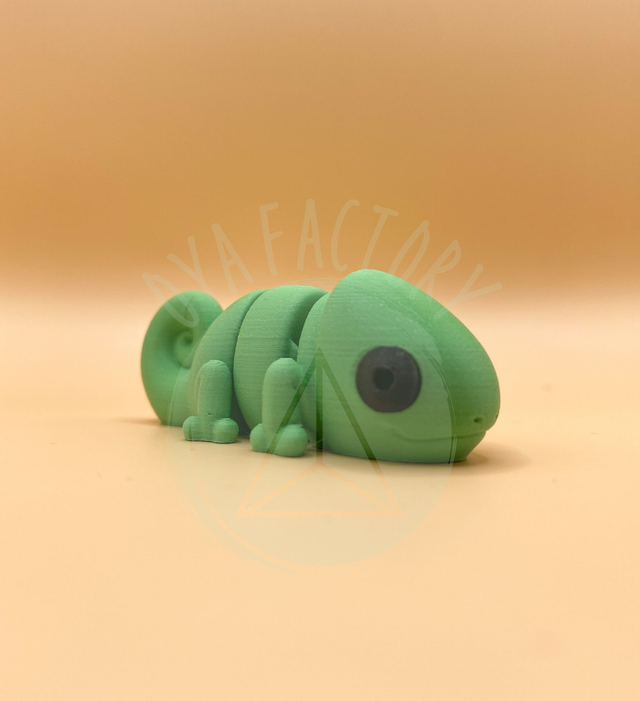 Figurine articulée mini Caméléon