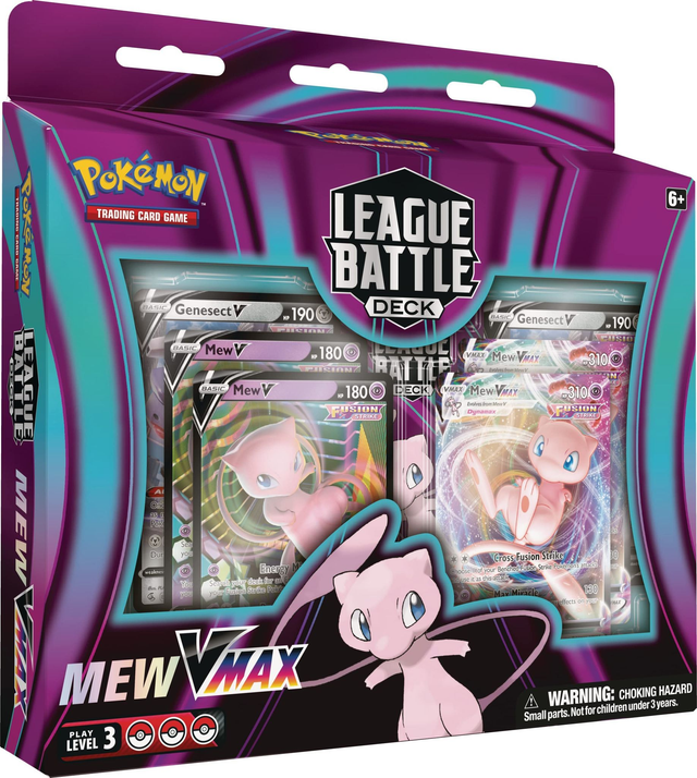 Mew VMax League Battle Deck 