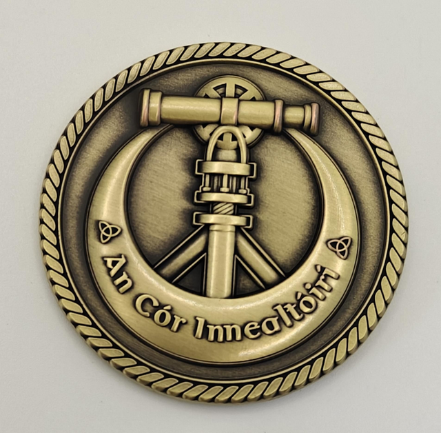 Engineer corps challenge coin 