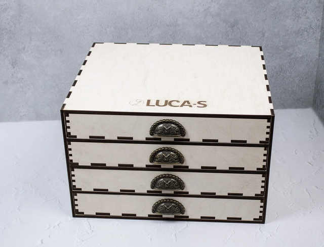 Luca-S Mouline Organizer - OL-03 Organizer Box 4 Luca-S Mouline 520 colors
