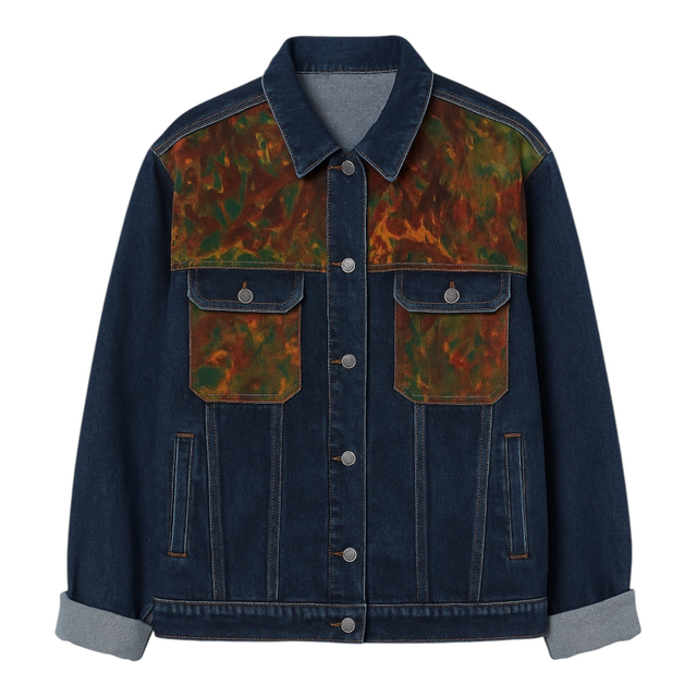 Veste en Jean et koko Dunda