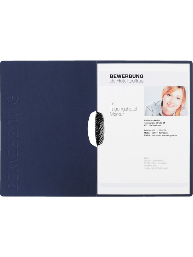 Bewerbungsmappe Shape