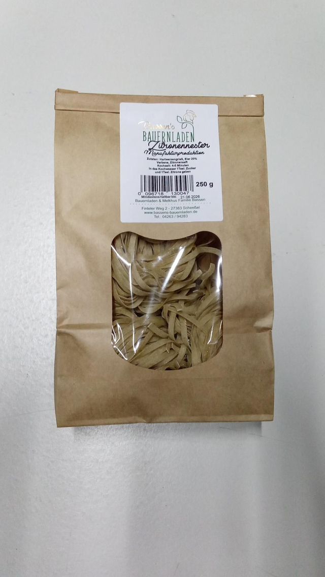 Bassens Zitronennester 250 g