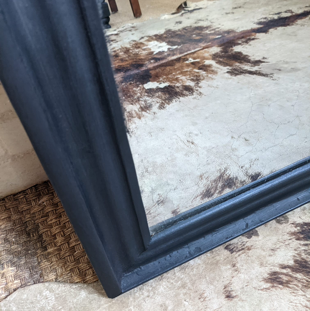 Miroir Louis Philippe noir