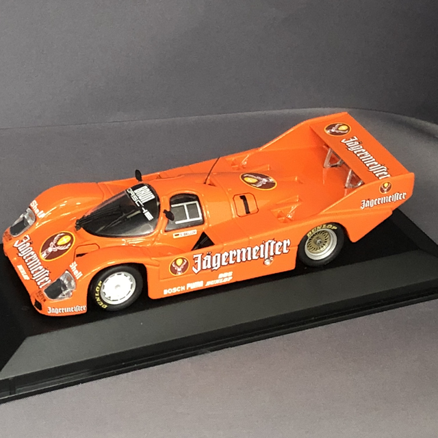 Porsche 956 Team Brun "Jägermeister" DRM Norisring winner St. Bellof Minichamps 1:43