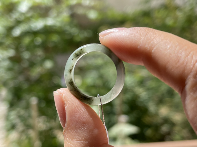 Bague en jade (57) - HJG293
