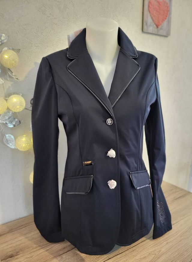 Veste de concours Impérial Riding Simply Dutch, marine, taille 40. 