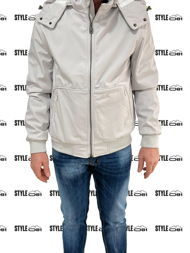 GIUBBINO ANTIVENTO IN NYLON OPACO