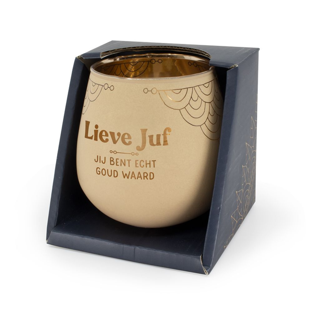 Sfeerlicht houder | Lieve Juf