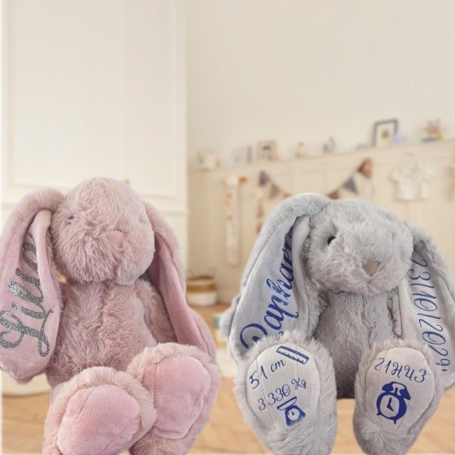 Lapins personnalisés 