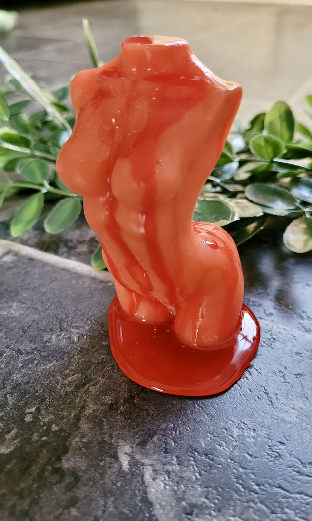 Female Body Ornament - Bloody - Orange Shimmer