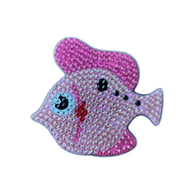 Pink Fish Magnet