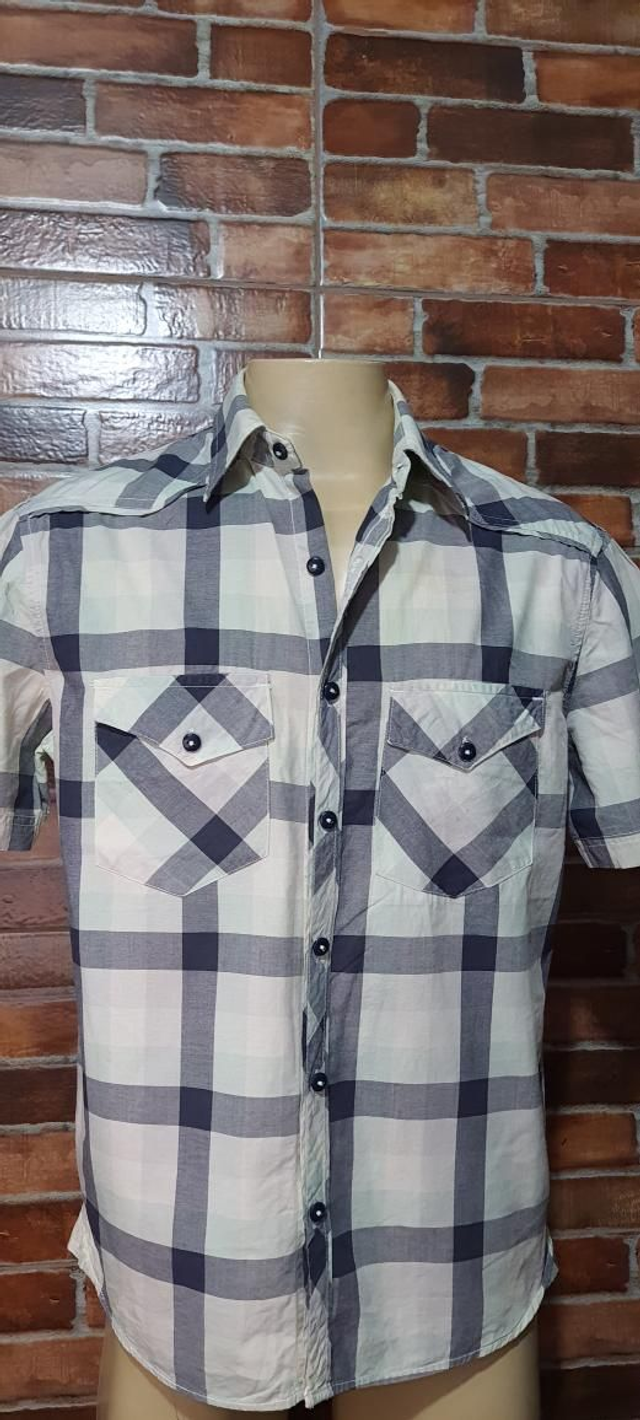 CAMISA QUADRICULADO,T/G-L