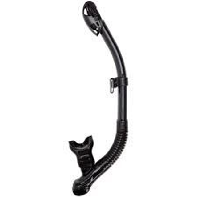 XS scuba diving tuba pliable noir