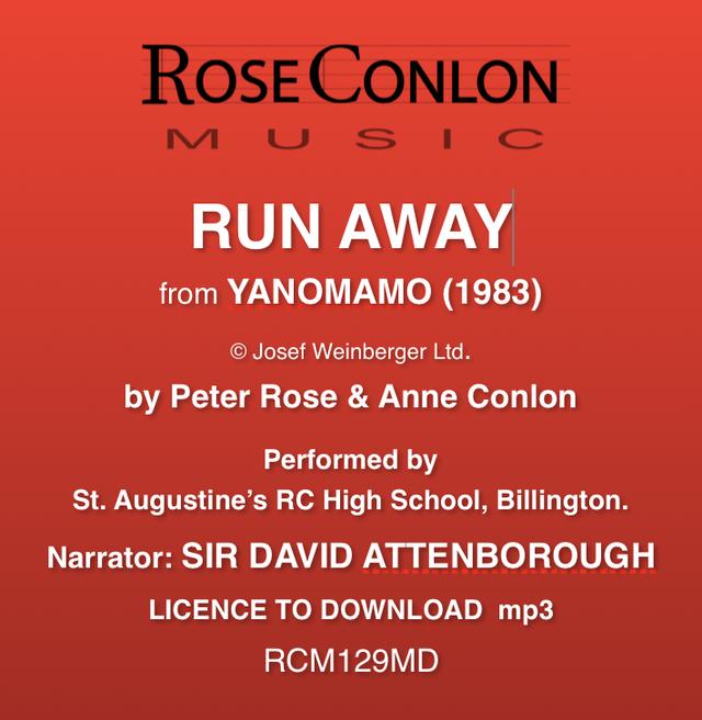 RUN AWAY RCM129MD (mp3) from Yanomamo 1983  by Peter Rose &amp; Anne Conlon