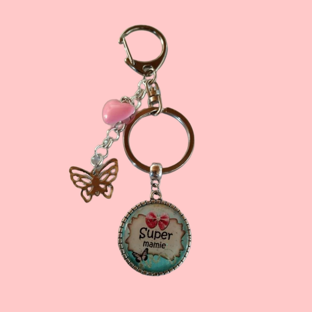 Porte clés ❤️ Super mamie 
