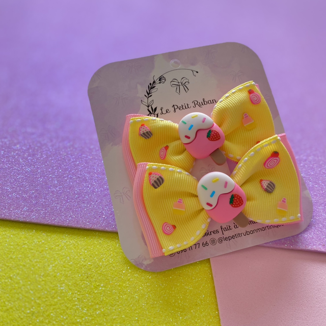 Paire de barrettes Candy 🍭