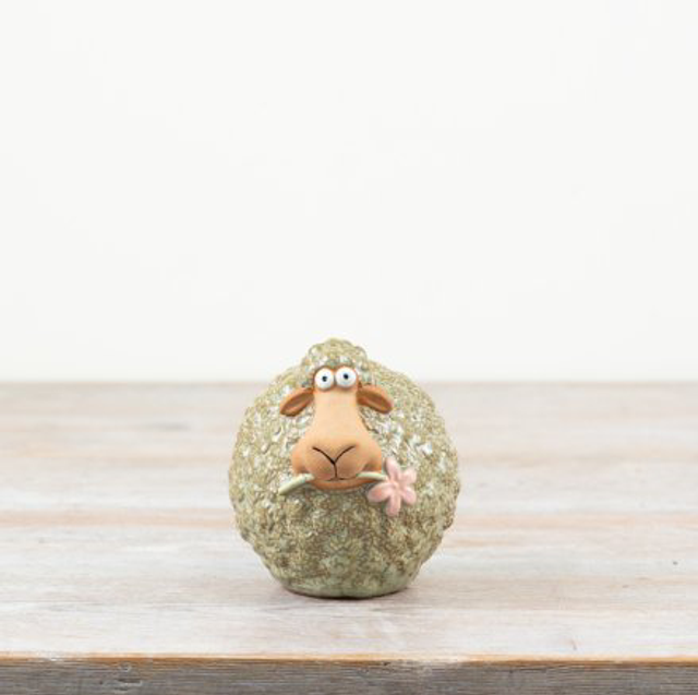 Sheep with Flower Green