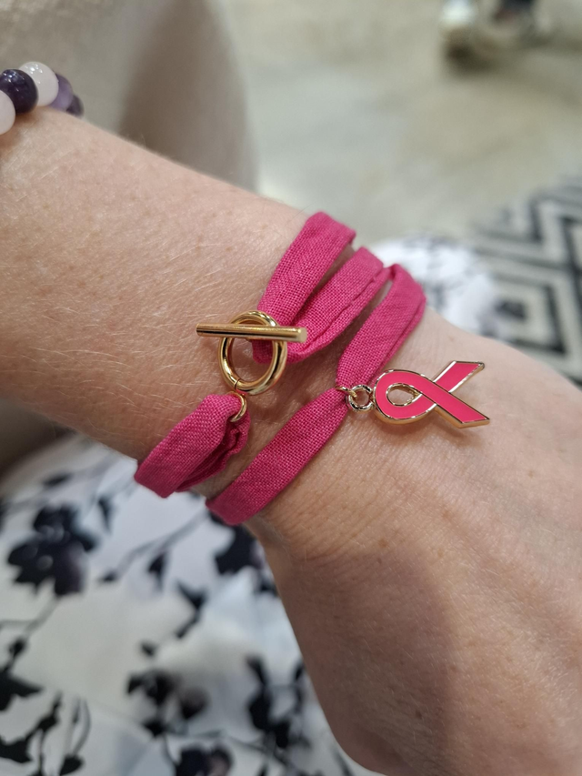 Bracelet octobre rose