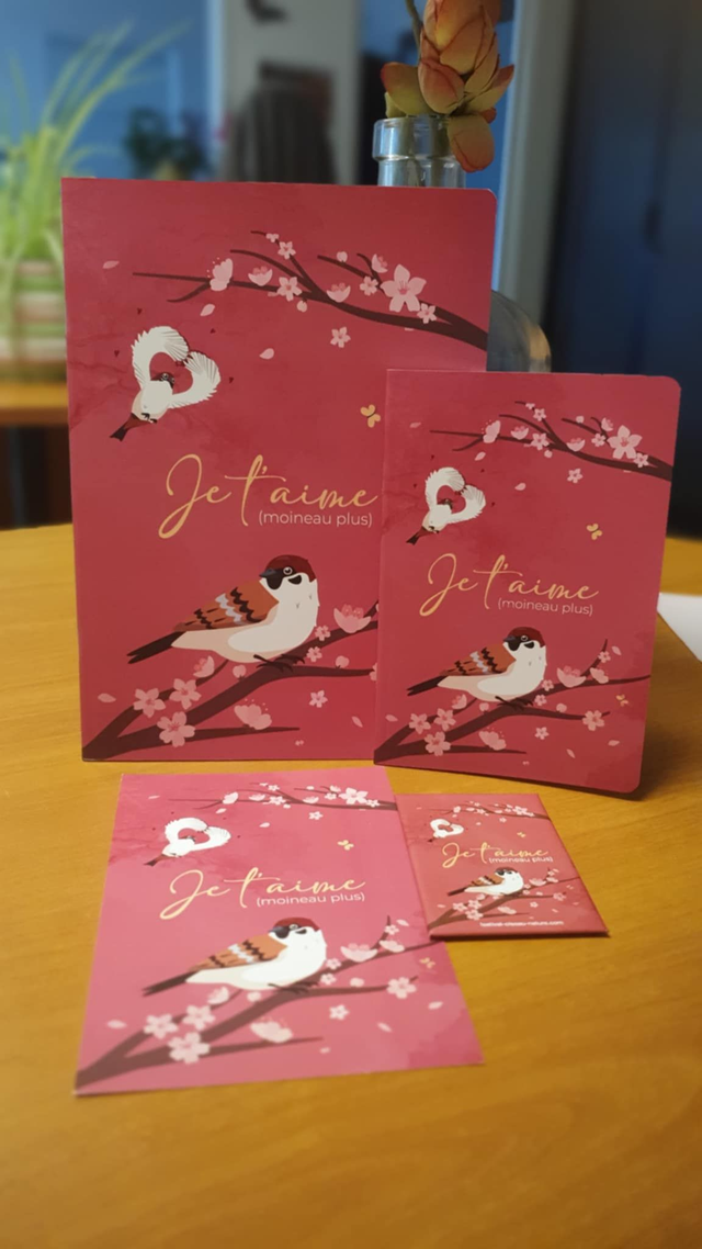 Série collector "Je t'aime, Moineau plus"