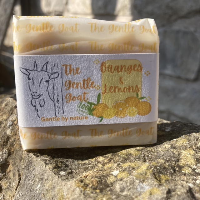 Oranges and Lemons Goats’ milk soap
