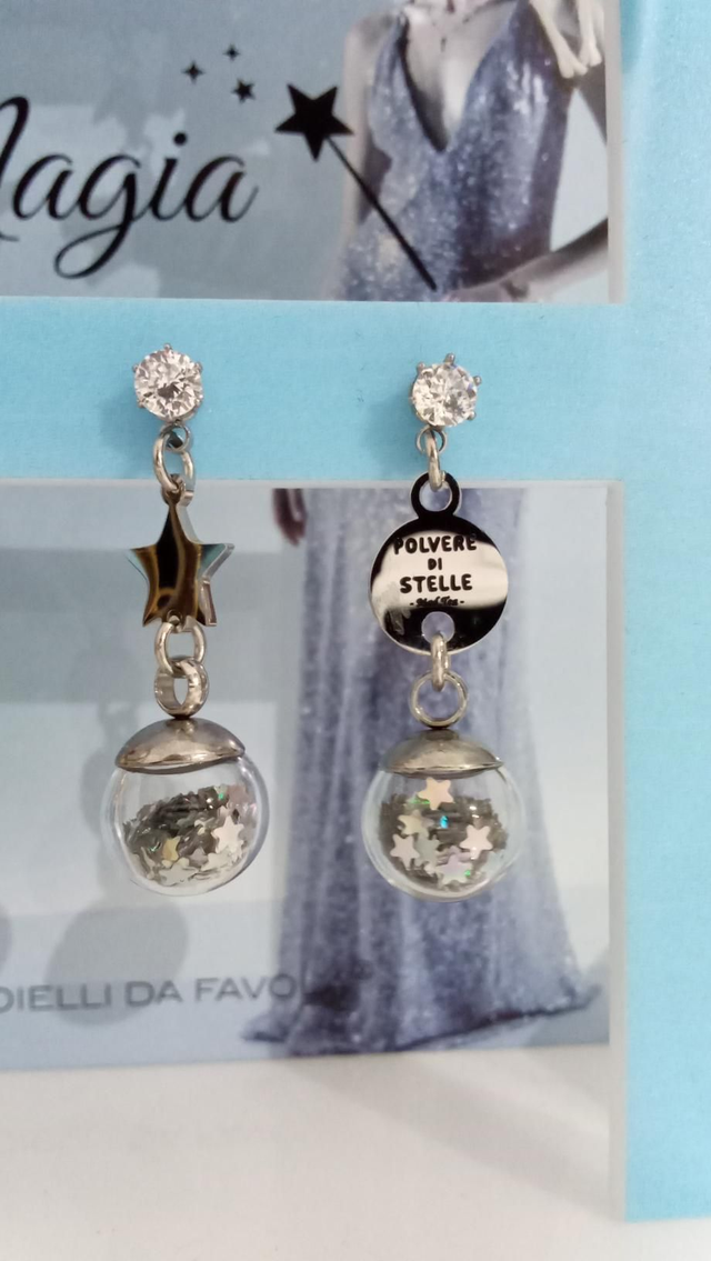 Orecchini "polvere di stelle"