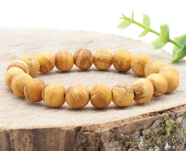 Bracelet boule 10mm palo santo qualité A