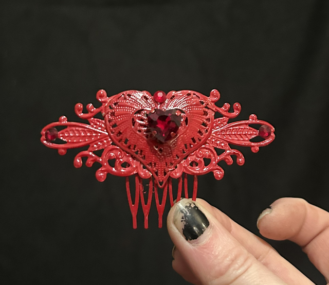 Valentina hair comb