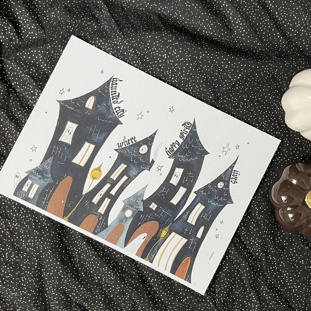 Carte 13x18 : Ghosts city 