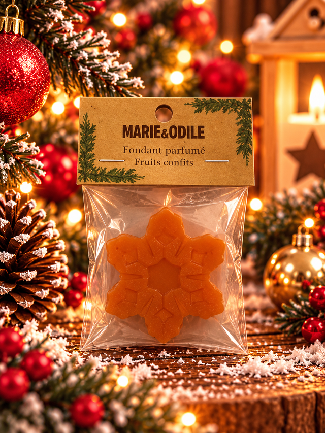 Fondant parfumé Fruits confits - 14 grammes