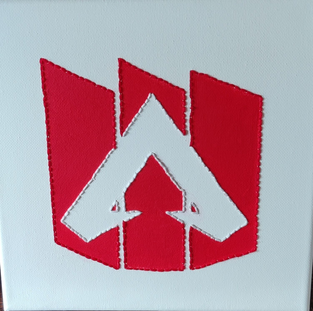 Toile brodée Logo Apex Legend