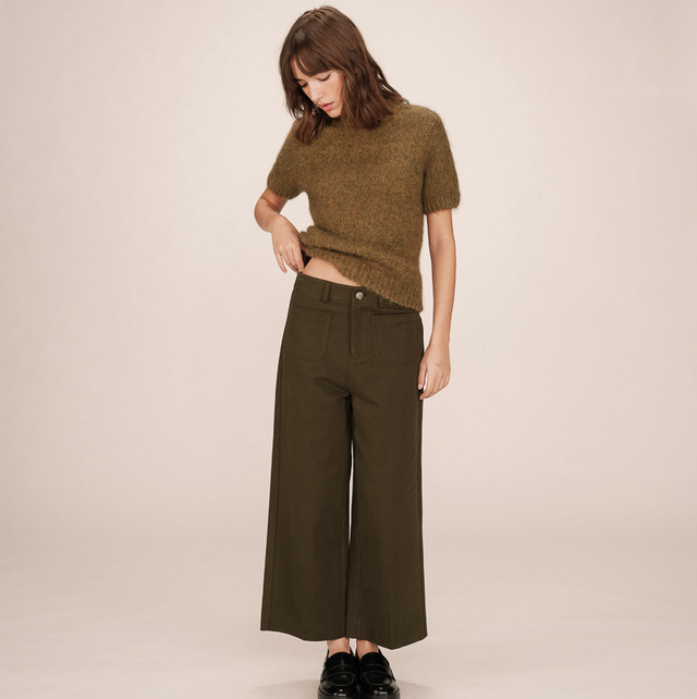 Sole Pantalon Dark Green