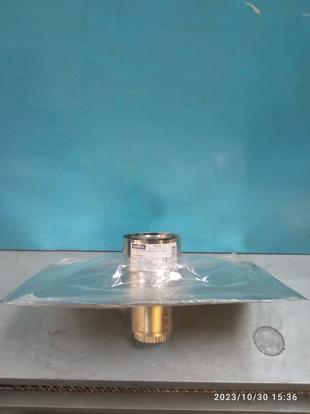 PLA - Adaptateur boisseau N°6 200 x 400 D80 INOX - 2PLAADA6802040 