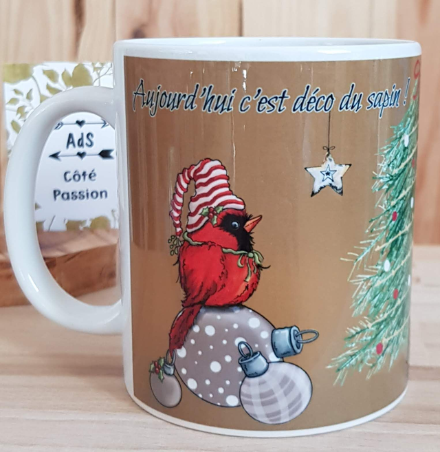 Mug - Décoration du sapin (11v)