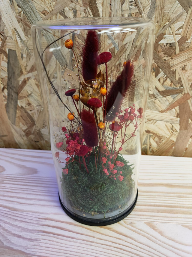 LJSDP_WEB0031 Bocal rouge doré orange